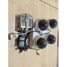 Набір 4 камери + DVR Hikvision + HDD 1 Tb + блок живлення 12 V