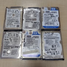 HDD 6 жорстких дисків для ноутбуків
